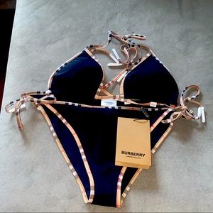 Black and Burberry print woman’s XL swimsuit